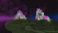 This mod completely changes how End realm looks in the game (Image via CurseForge)